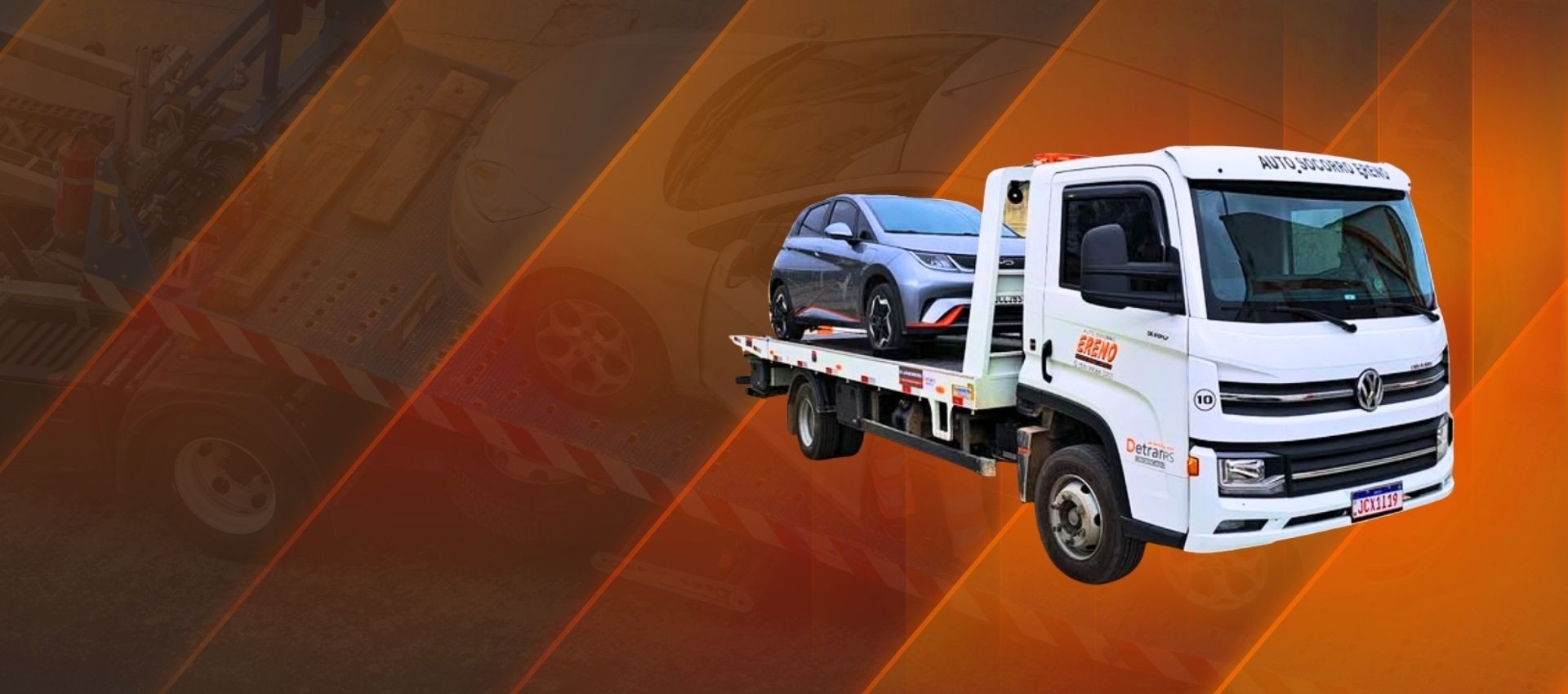 Guincho 24h com chegada em média de 30 minutos